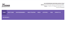Tablet Screenshot of gemsgoa.org